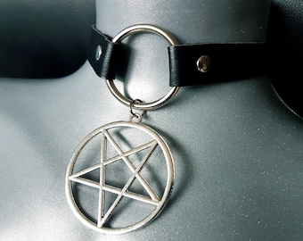 Inverted Pentagram Choker