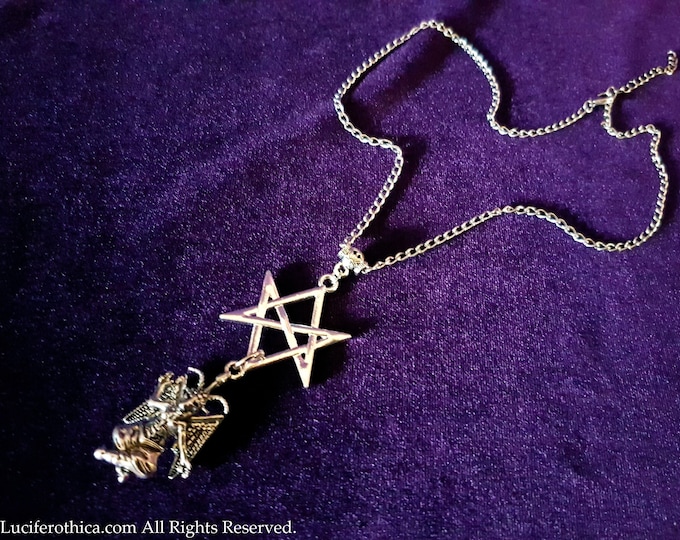 Hexagram Baphomet Pendant