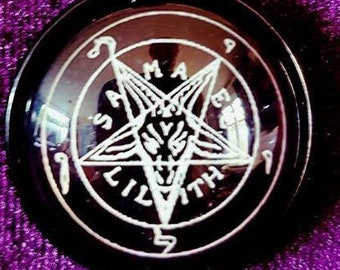 Samael Lilith Sigil of Baphomet Pendant