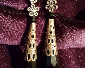 Gothic Copper Earrings