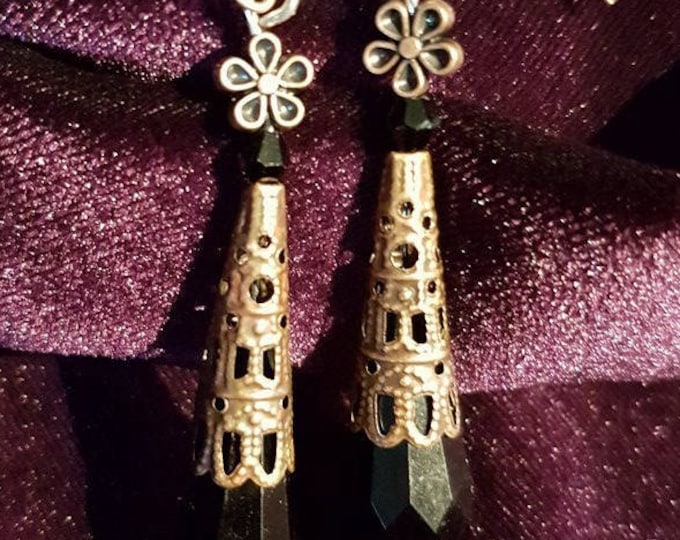Gothic Copper Earrings
