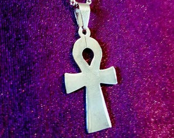 Ankh Necklace (Stainless Steel)