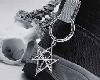 Vampire Ankh Hexagram Boot Charm