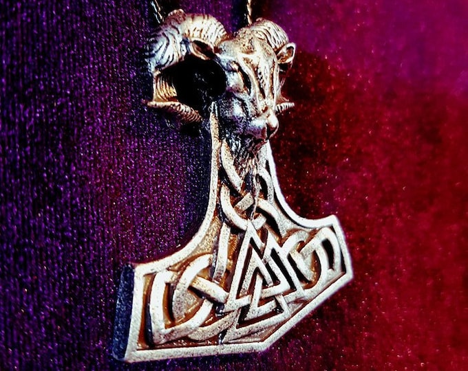 Thor's Hammer Berzerker Necklace