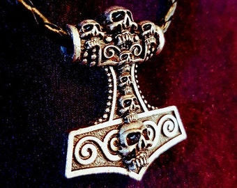 Skull Hammer Necklace