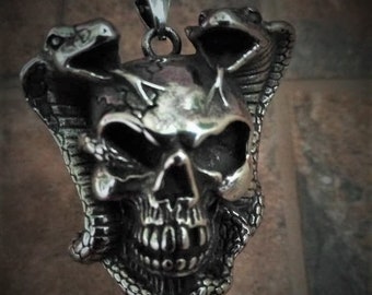 Cobra Skull Pendant