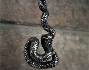 Slithering Serpent Pendant (2 Styles)