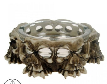 Fanged Skulls Ashtray