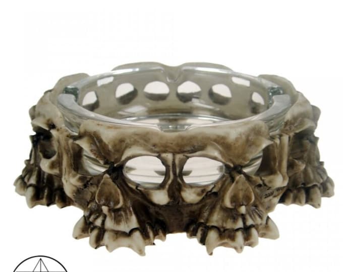 Fanged Skulls Ashtray