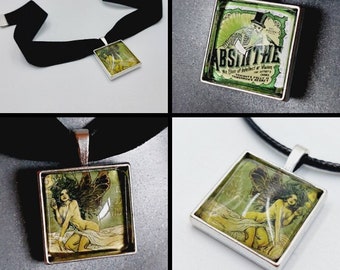 Absinth Chokers & Pendants