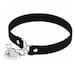 Heart Lock Choker - goth gothic heart choker sm bdsm fetish lock and key