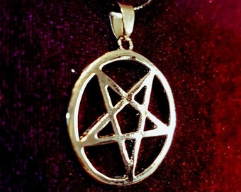 Inverted Pentagram Pendant