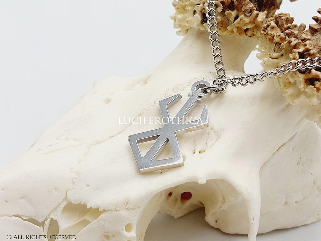 Berserker Rune Pendant (stainless Steel) Norse Elite Warrior Strength ...