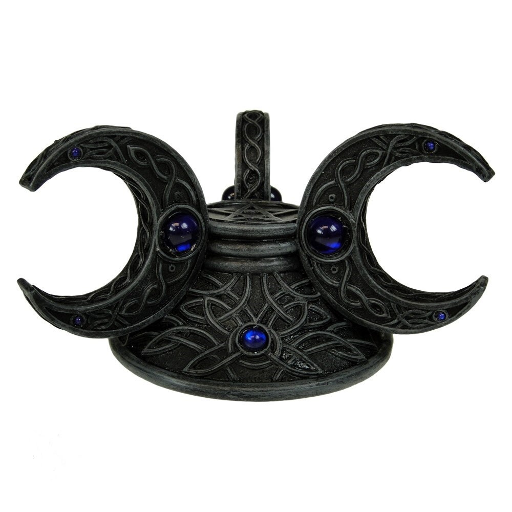 Triple Moon Crystal Ball Holder