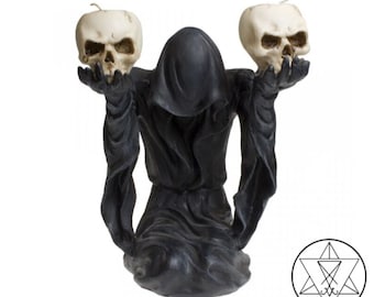 Bow to Darkness Candle Holder