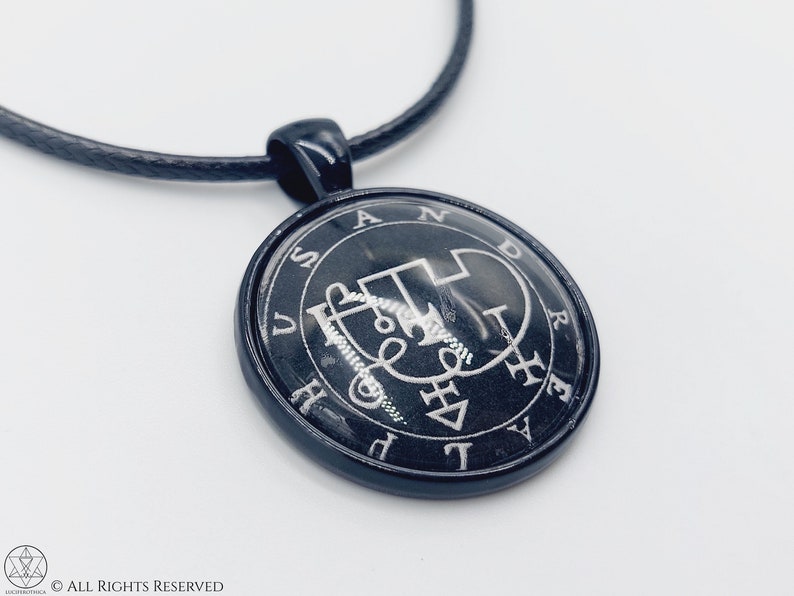 Sigil of Andrealphus Necklace Occult Demonic Love Demon Goetic Goth ...