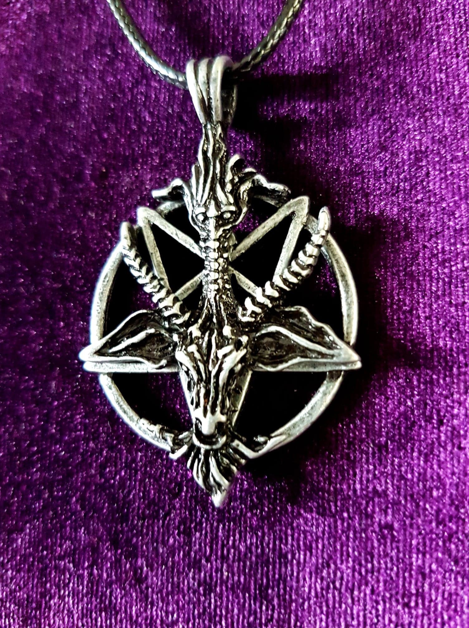 Baphomet Pendant - High Quality occult sigil of baphomet goat of mendes