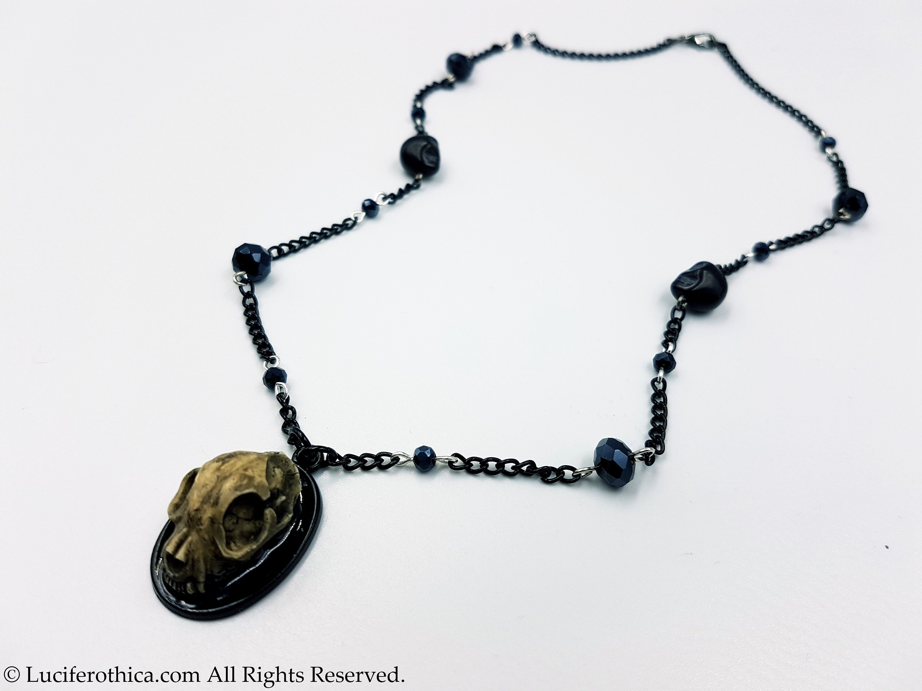 Cat Skull Necklace