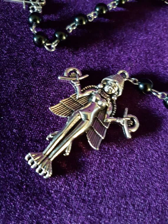 Lilith Rosary - Queen of the Night Burney Relief Inanna Ishtar