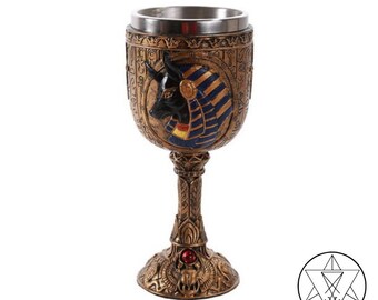 Egyptian God Anubis Goblet