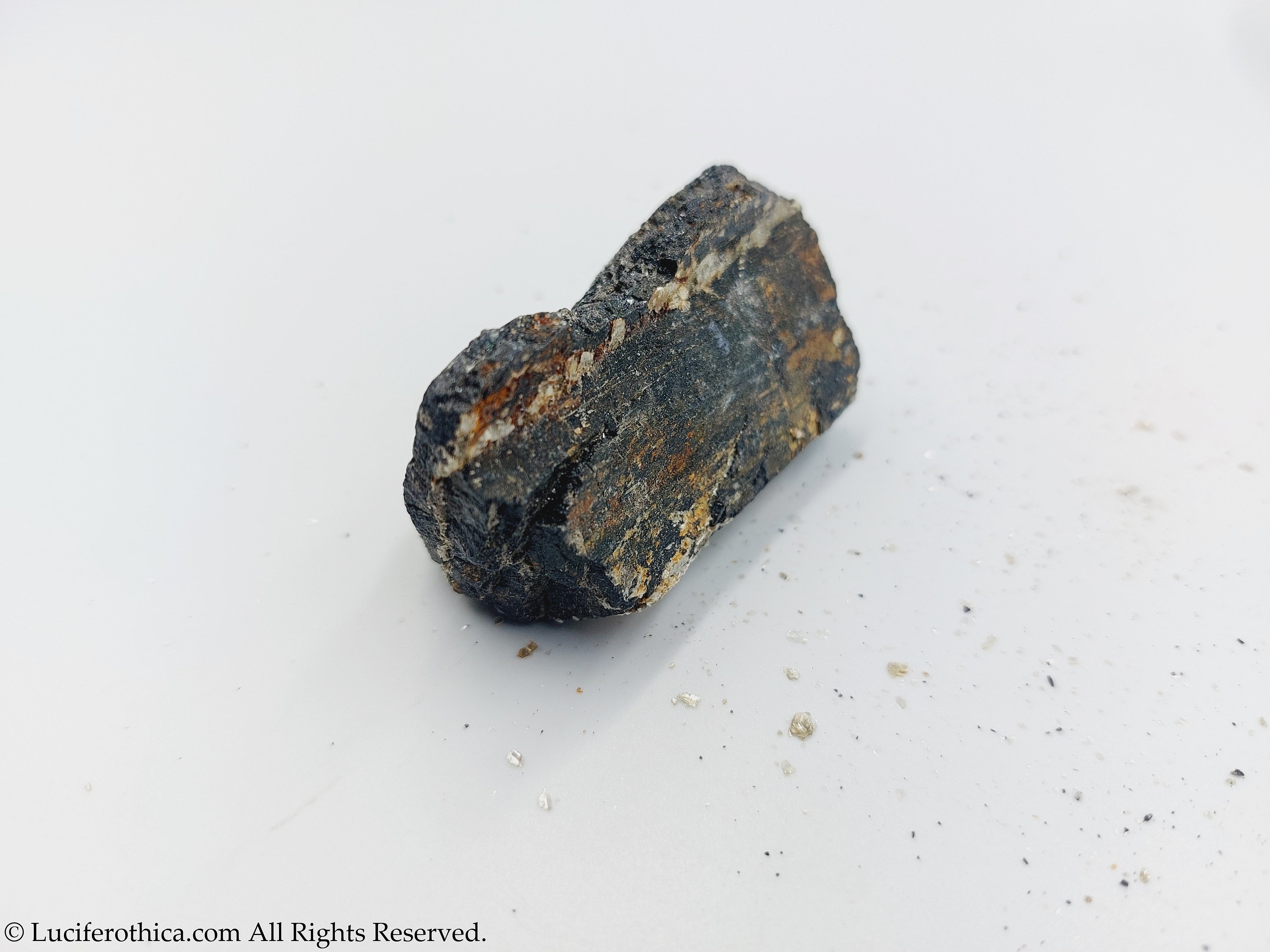 Black tourmaline with pyrite hot sale