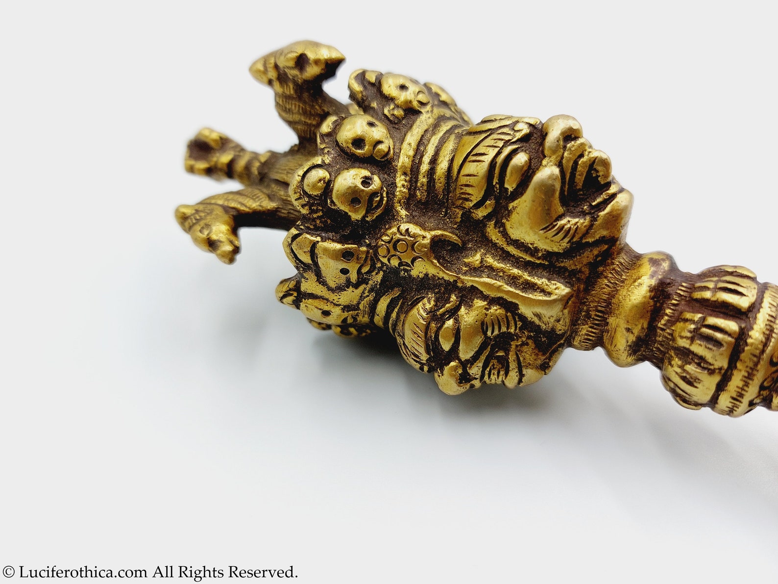 Large Antique Ritual Garuda Mahakala Phurba / Kīla Ritual Phurpa ...