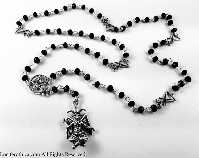 Baphomet Rosary.
