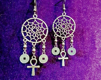 Dream Ankh Earrings