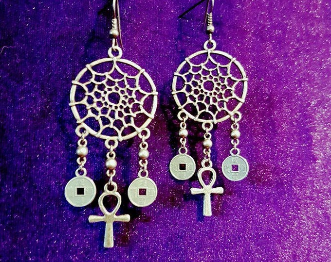 Dream Ankh Earrings