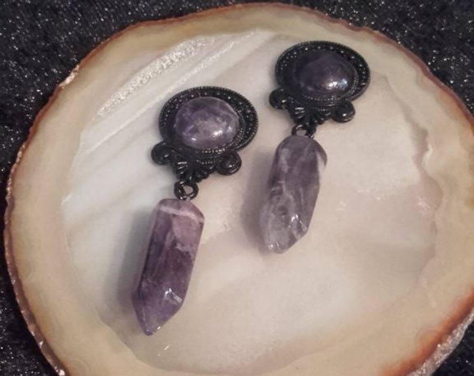 Amethyst Plugs/Earrings