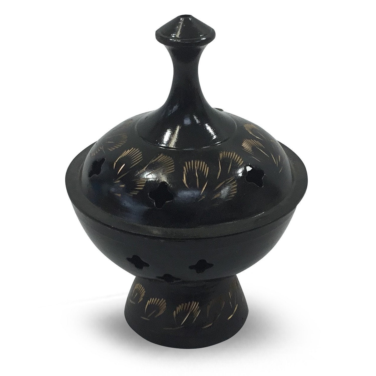 Black Incense Burner