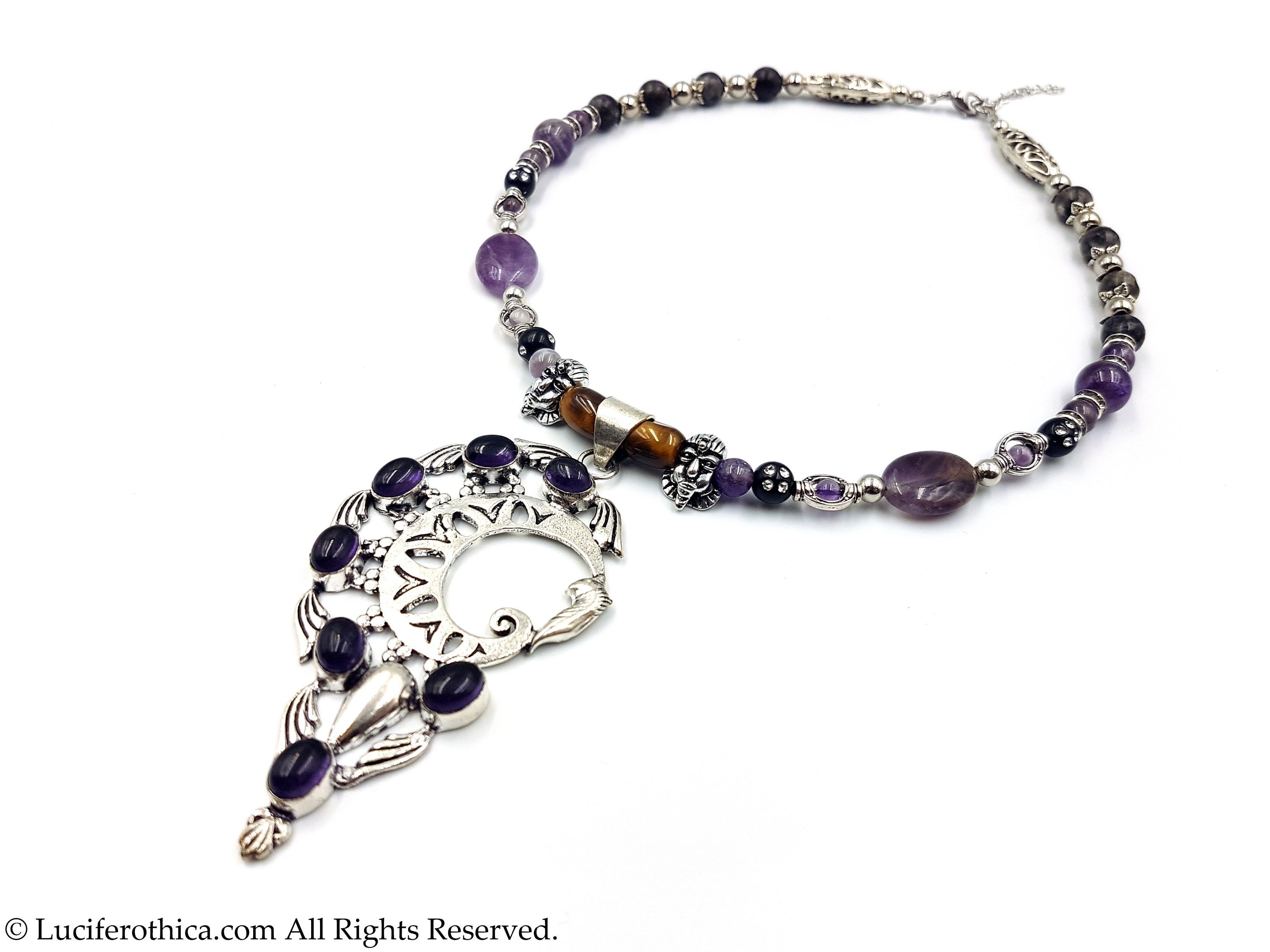 Amethyst Pharao Necklace
