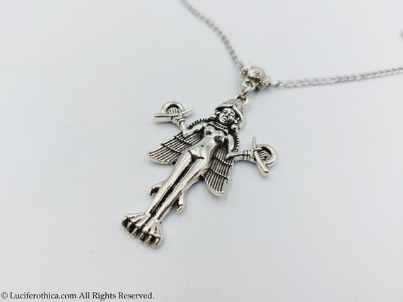 Lilith / Ishtar / Ereshkigal Colgante collar - Etsy España