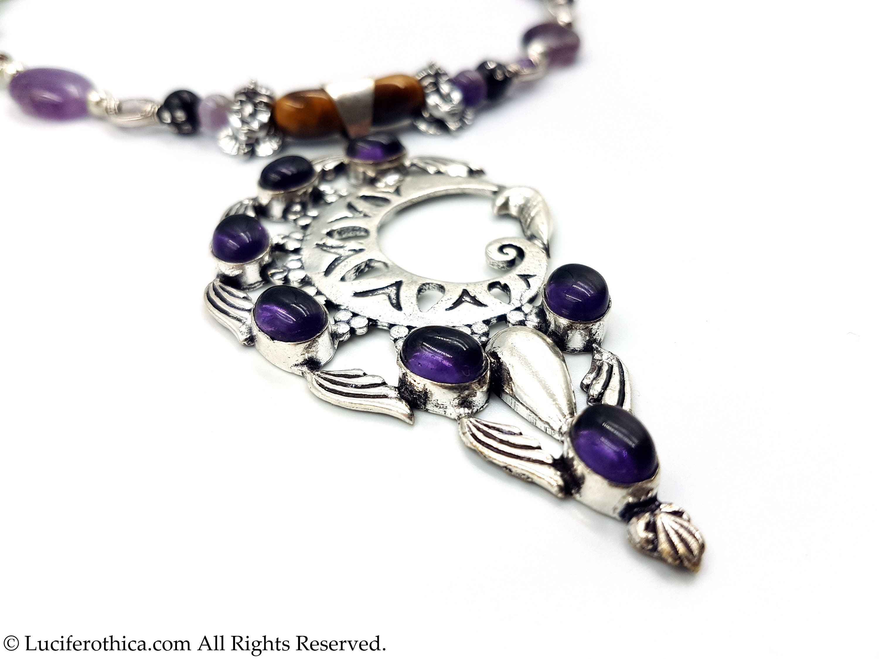 Amethyst Pharao Necklace