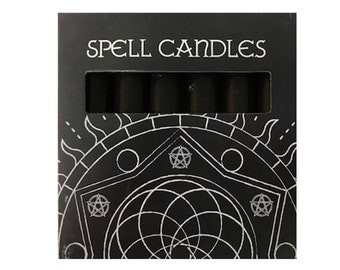 Spell Candles (Black/Purple)