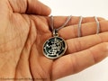 Sigil of Asmoday Pendant - asmoday asmodeus medalion necklace occult demonolatry lefthandpath demonic gothic blackmagic product logo
