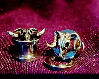 Occult Ram Skull Plugs