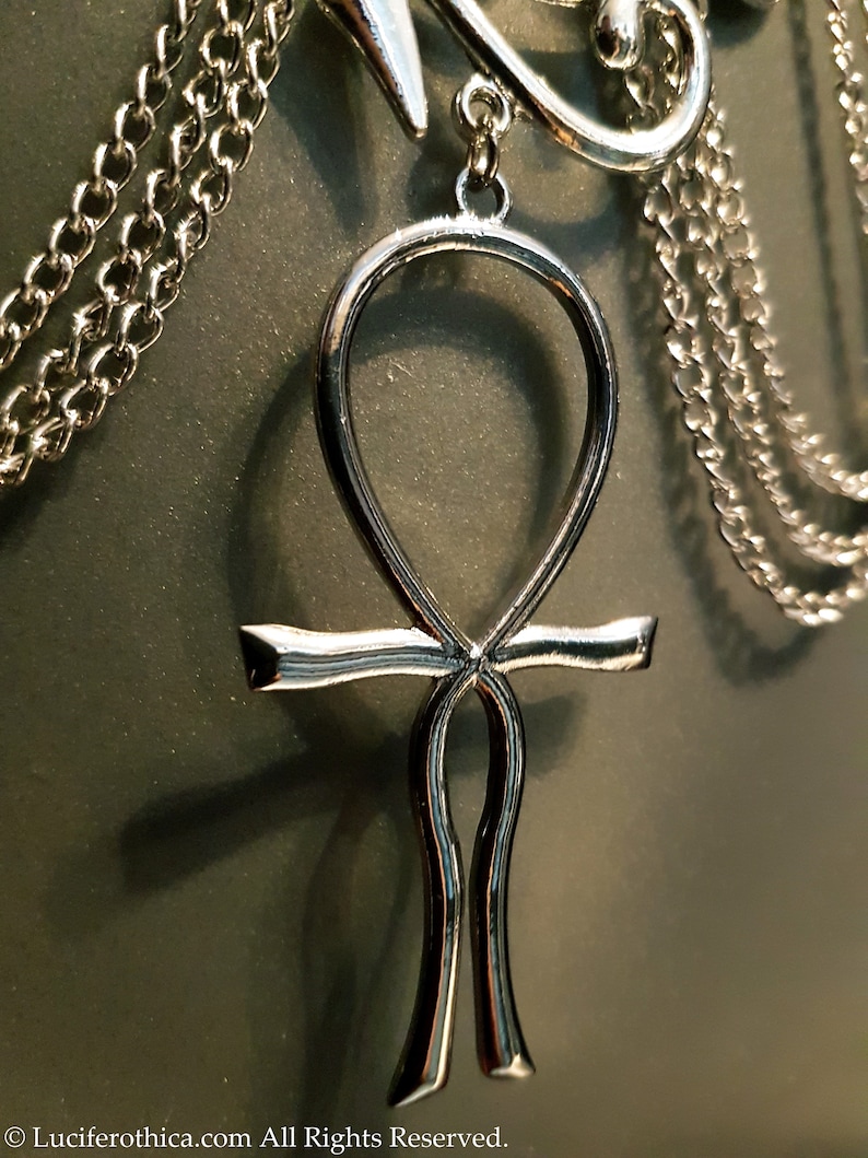 Egyptian Lemurian Ankh Hip Chain Belt Egyptian Belt Occult Etsy UK