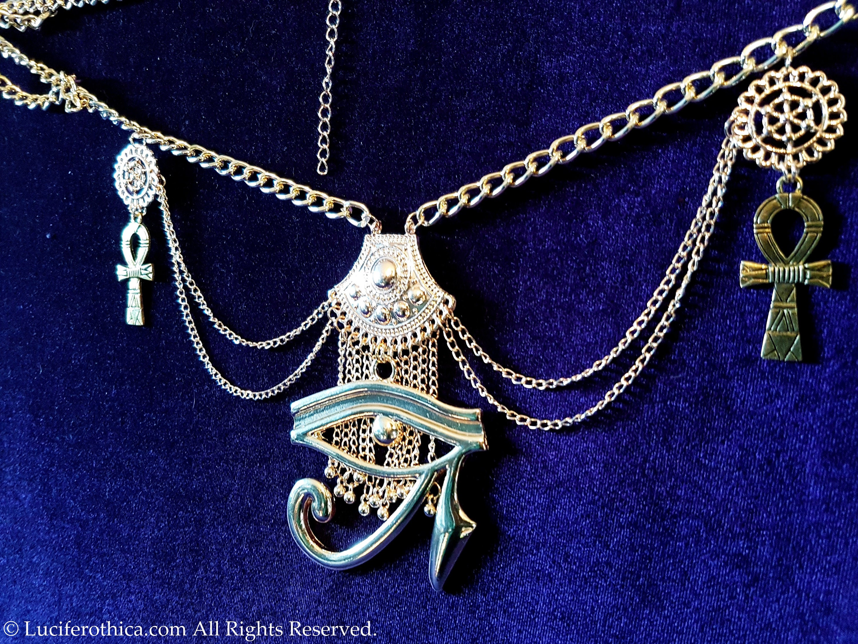 Egyptian Priestess Hip Chain Belt