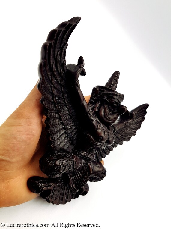 骨董　ヒンドゥー教　仏教　神鳥ガルーダ（ガルダ） ガルーダの壁彫像 - 吊り下げ式ガルーダ ヒンドゥー教 仏教 ジャイナ教