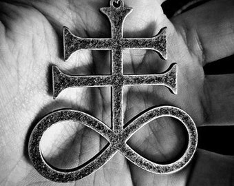 Big Satanic Cross | Brimstone | Leviathan Pendant