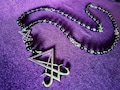 Sigil of Lucifer Rosary (New Design)- Luciferian Rosary occult goth gothic left hand path rosary satanic