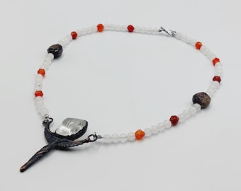 Ode to Brigid Crystal Necklace
