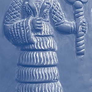 Inanna / Ishtar Neckpiece sumerian necklace gift Pendant occult inanna babylonian owl serpent lion bird crescent moon gothic pagan jewelry image 3