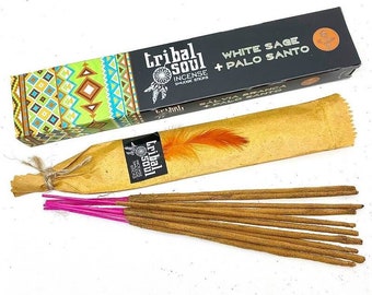 Tribal Soul White Sage & Palo Santo Incense sticks