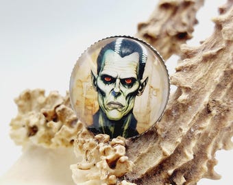 Gothic Vampire Frankenstein Pin