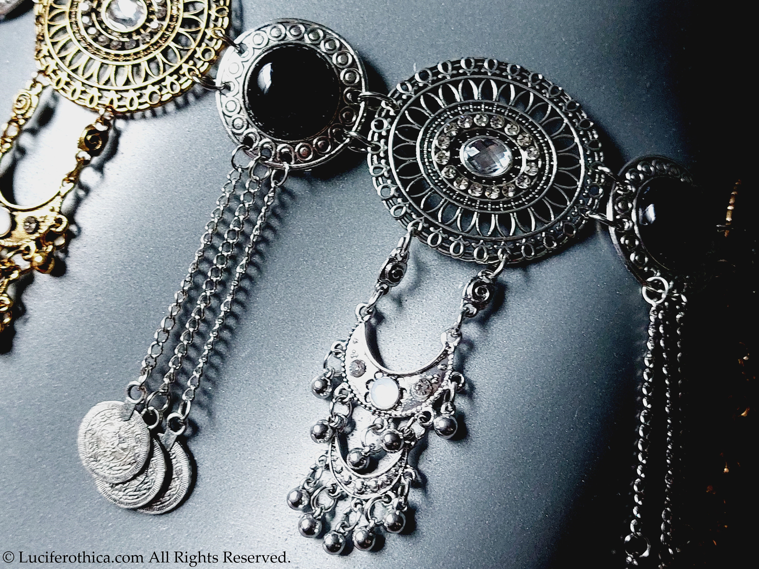 Traditional Gothic Hip Chain Belt