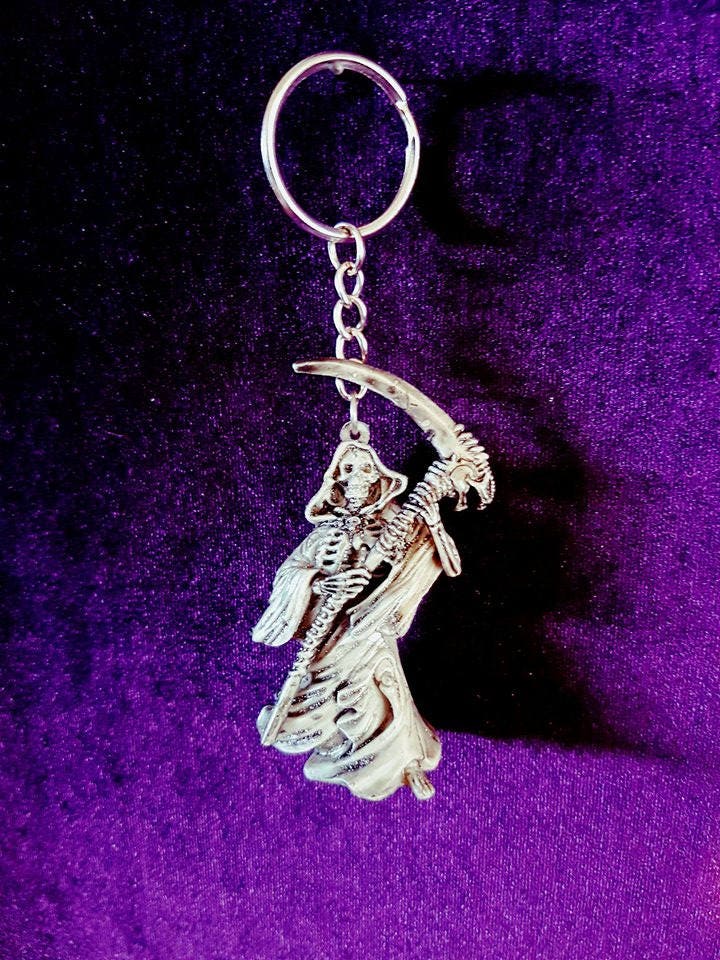 Grim Reaper Keychain