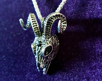 Baphomet Skull Pendant