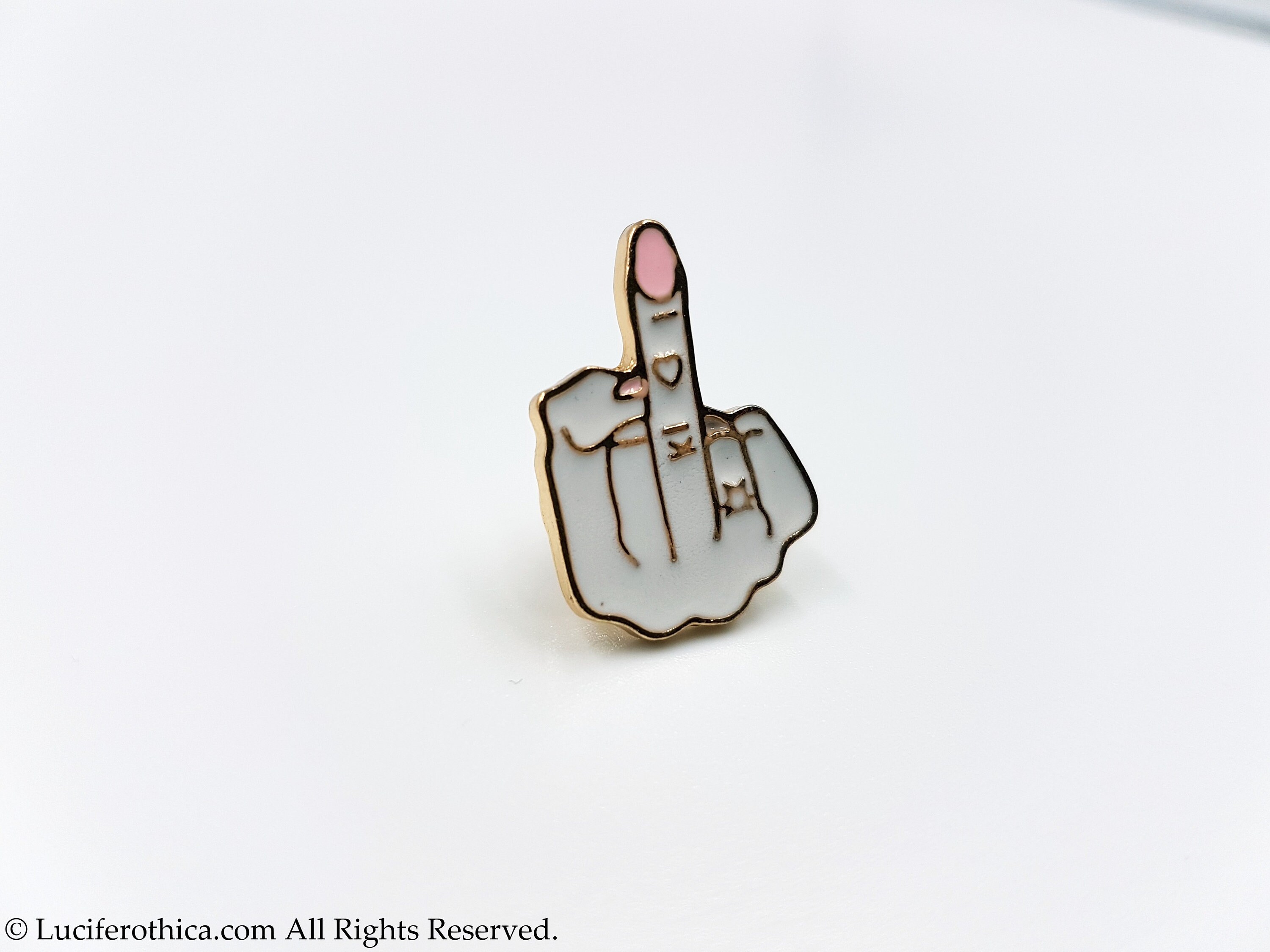 Mittelfinger pin -  Schweiz